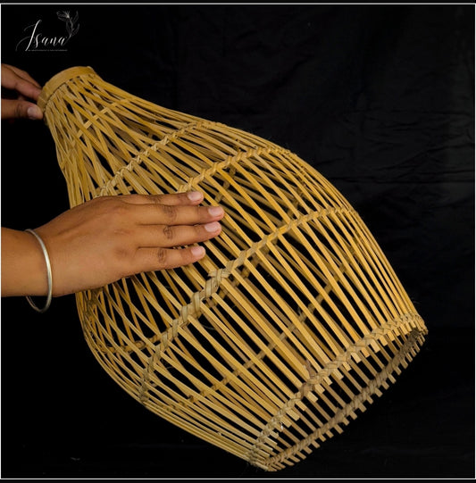 Rattan Look Hanging Lampshade (Without Electrical Accessories)