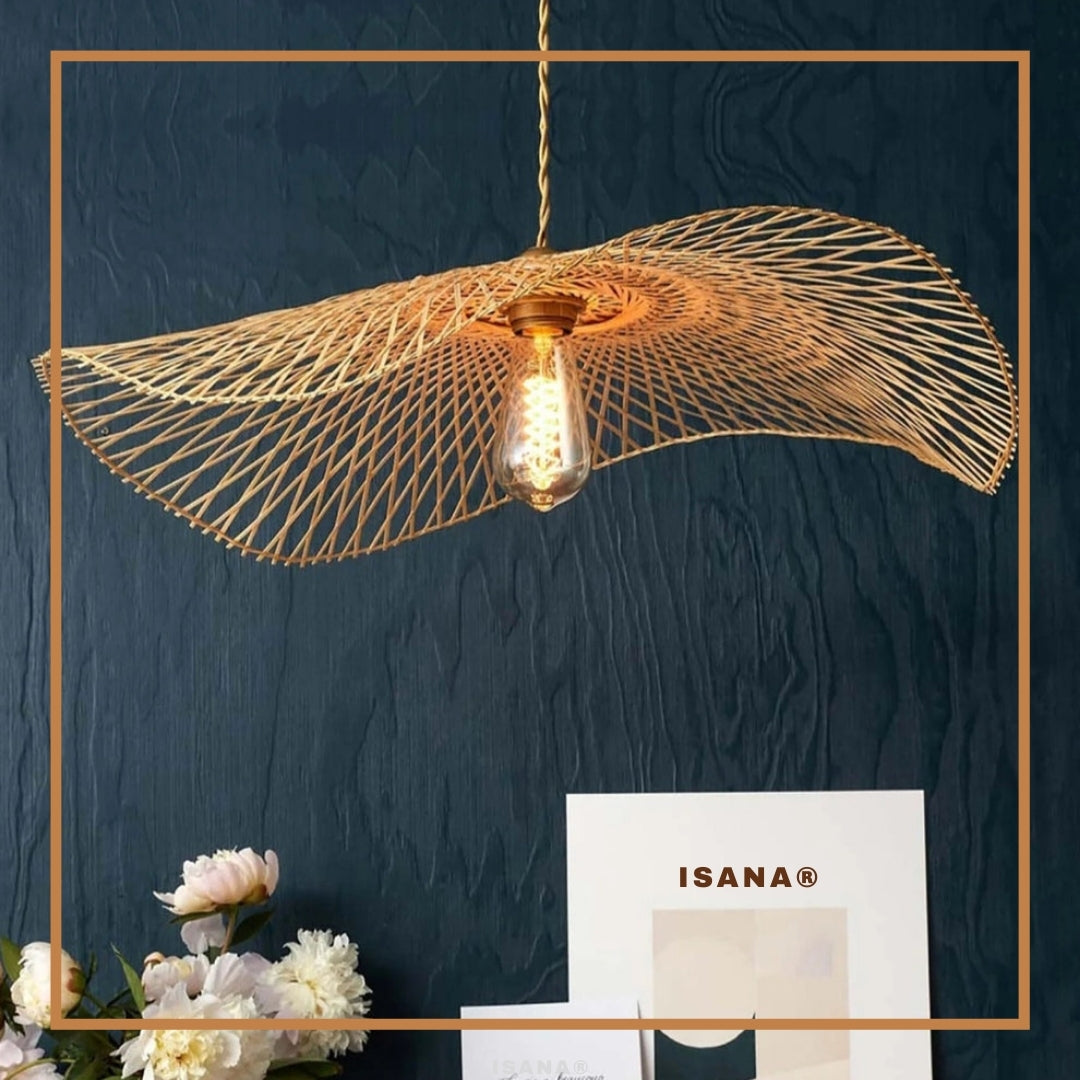 Wavy Straw Lampshade