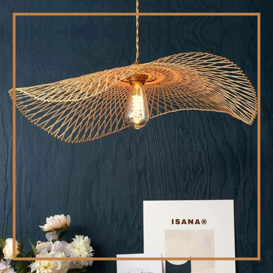 Wavy Straw Lampshade