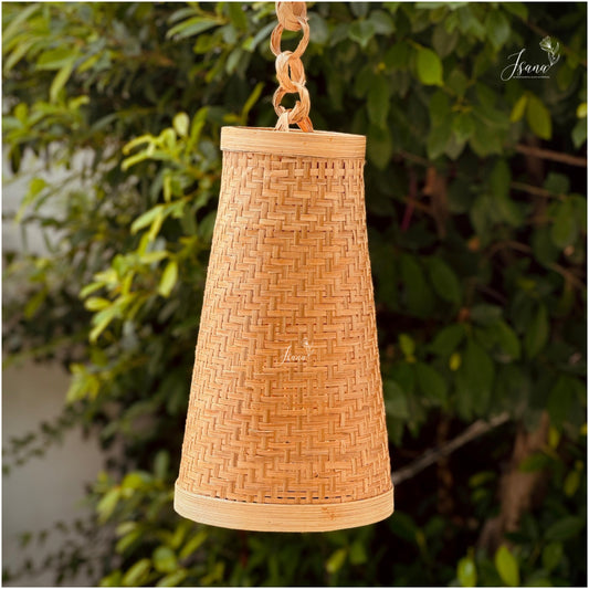 Hanging Natural Lampshade (Without Electrical Accessories)