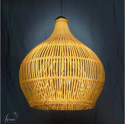 Rattan look Lampshade - (Without Electrical Accessories)