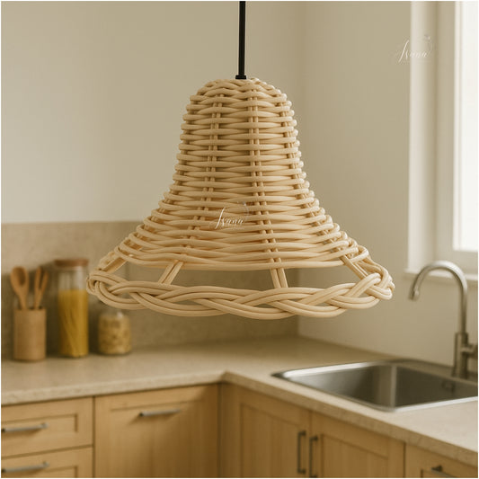 Cane Hanging Lampshade