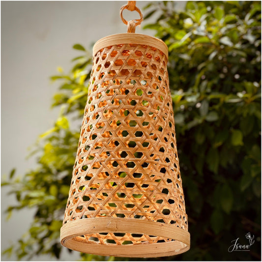 Hanging Natural Lampshade (Without Electrical Accessories)