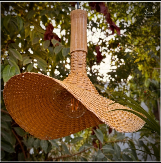 Wave Hanging Lampshade (Without Electrical Accessories)