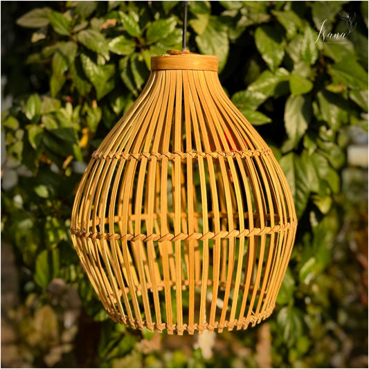 Rattan look Lampshade - (Without Electrical Accessories)