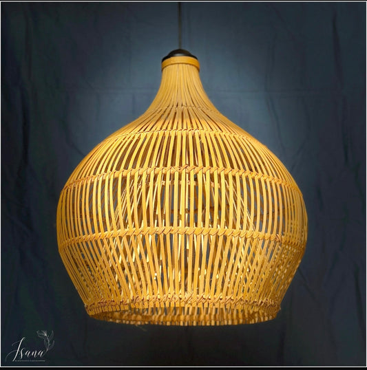 Rattan look Lampshade - (Without Electrical Accessories)
