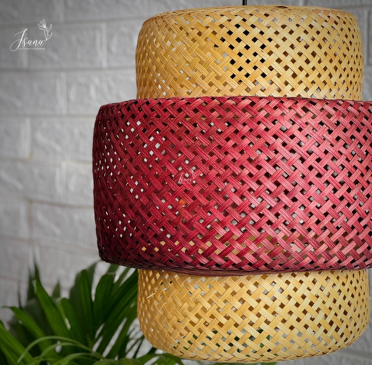 Three Stage Lampshade - Chocolate color (Without Electrical Accessories)