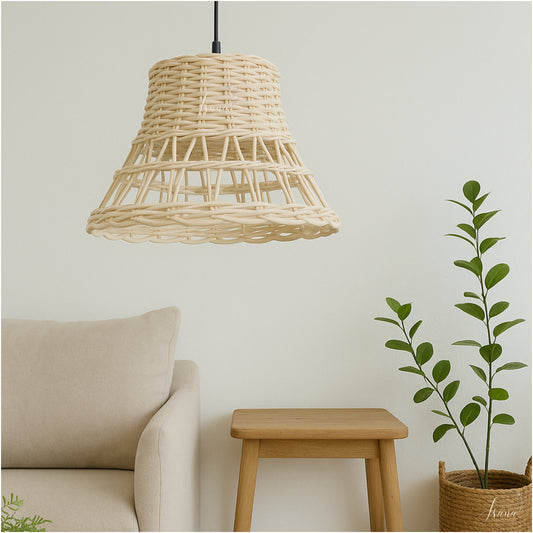 Cane Hanging Lampshade