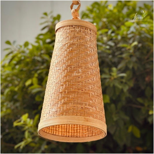 Hanging Natural Lampshade (Without Electrical Accessories)
