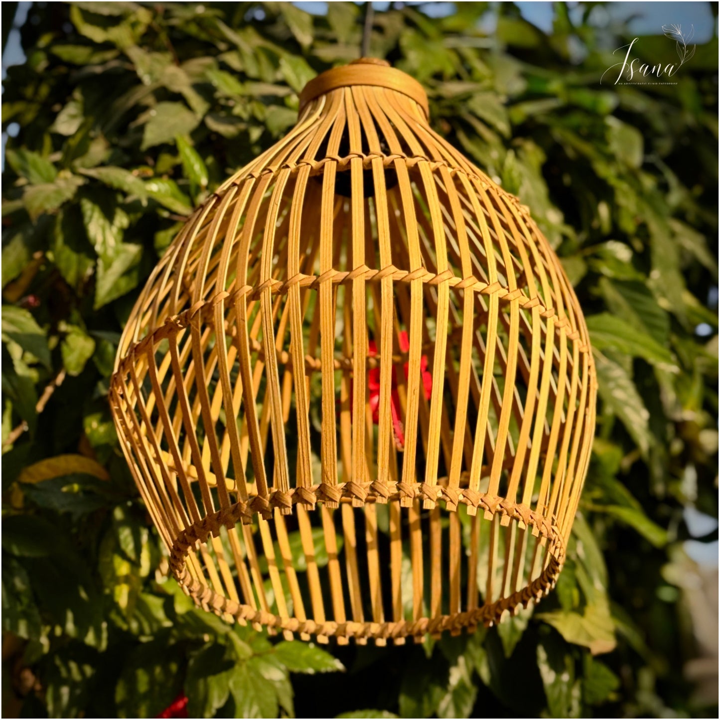 Rattan look Lampshade - (Without Electrical Accessories)