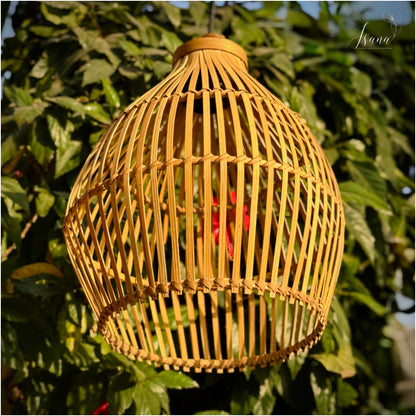 Rattan look Lampshade - (Without Electrical Accessories)