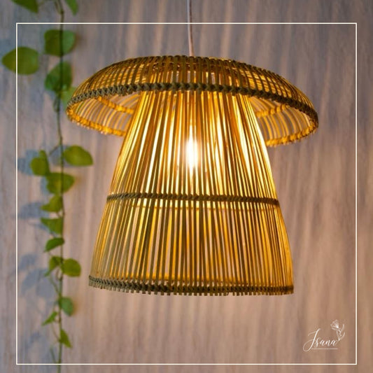 Rattan look Lampshade - (Without Electrical Accessories)