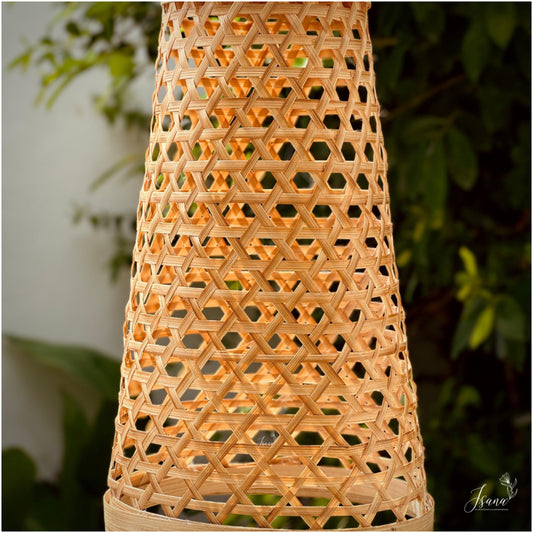 Hanging Natural Lampshade (Without Electrical Accessories)