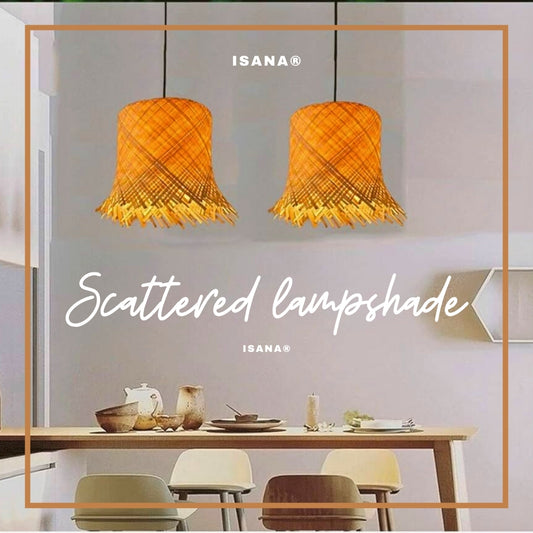 Scattered Lampshade - Natural (Without Electrical Accessories)