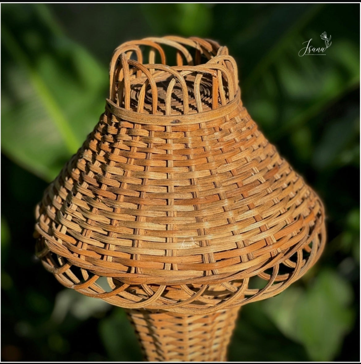 Cane Table Lampshade