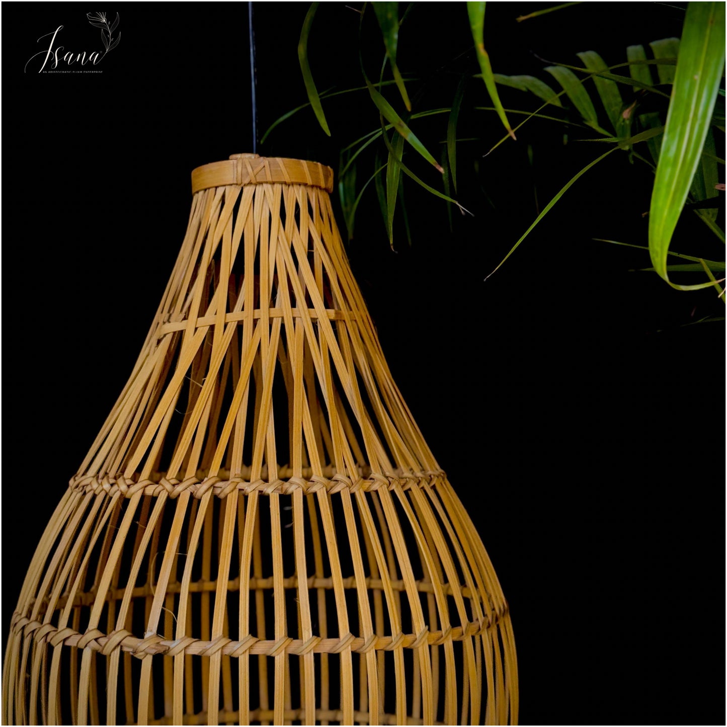 Rattan looks Lampshade - (Without Electrical Accessories)