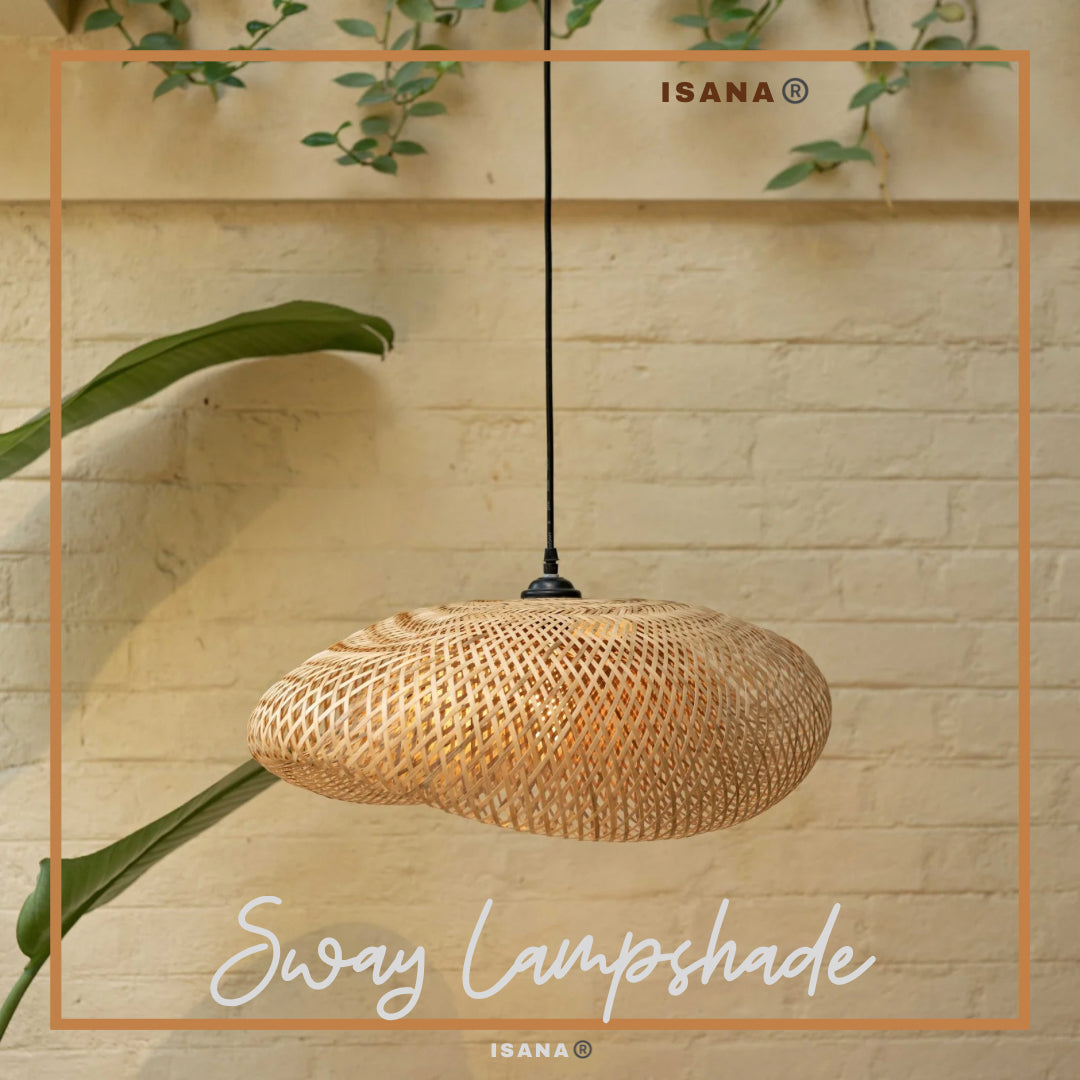 SWAY Shaped Lampshade (Without Electrical Accessories)