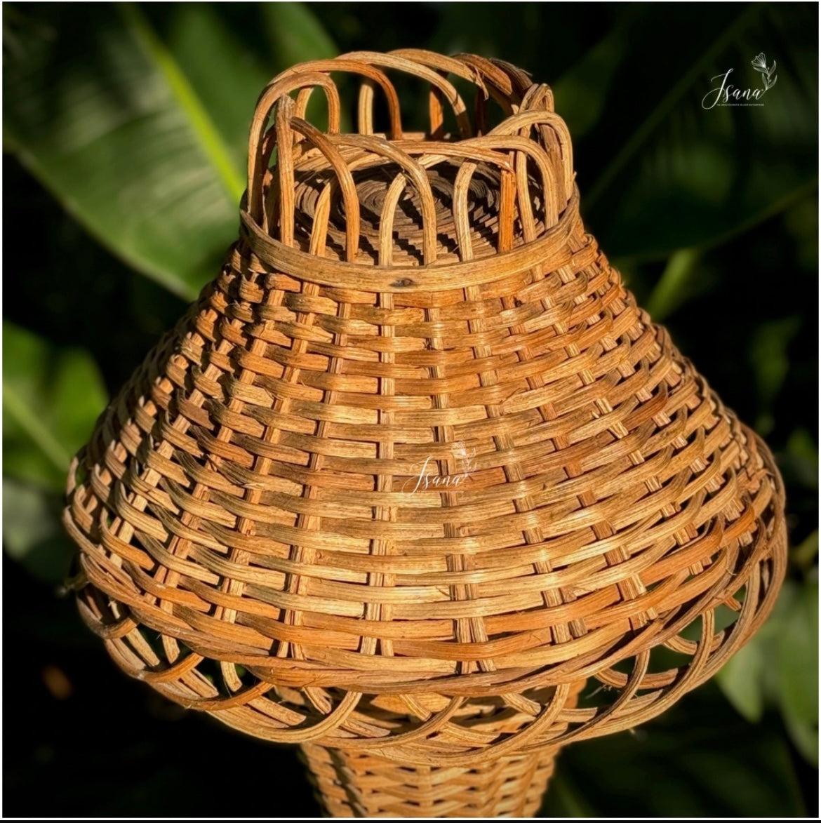 Cane Table Lampshade