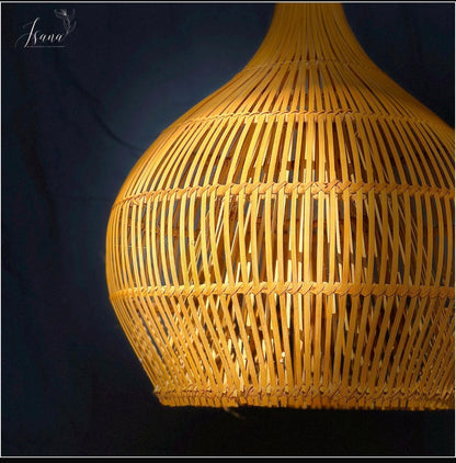 Rattan look Lampshade - (Without Electrical Accessories)
