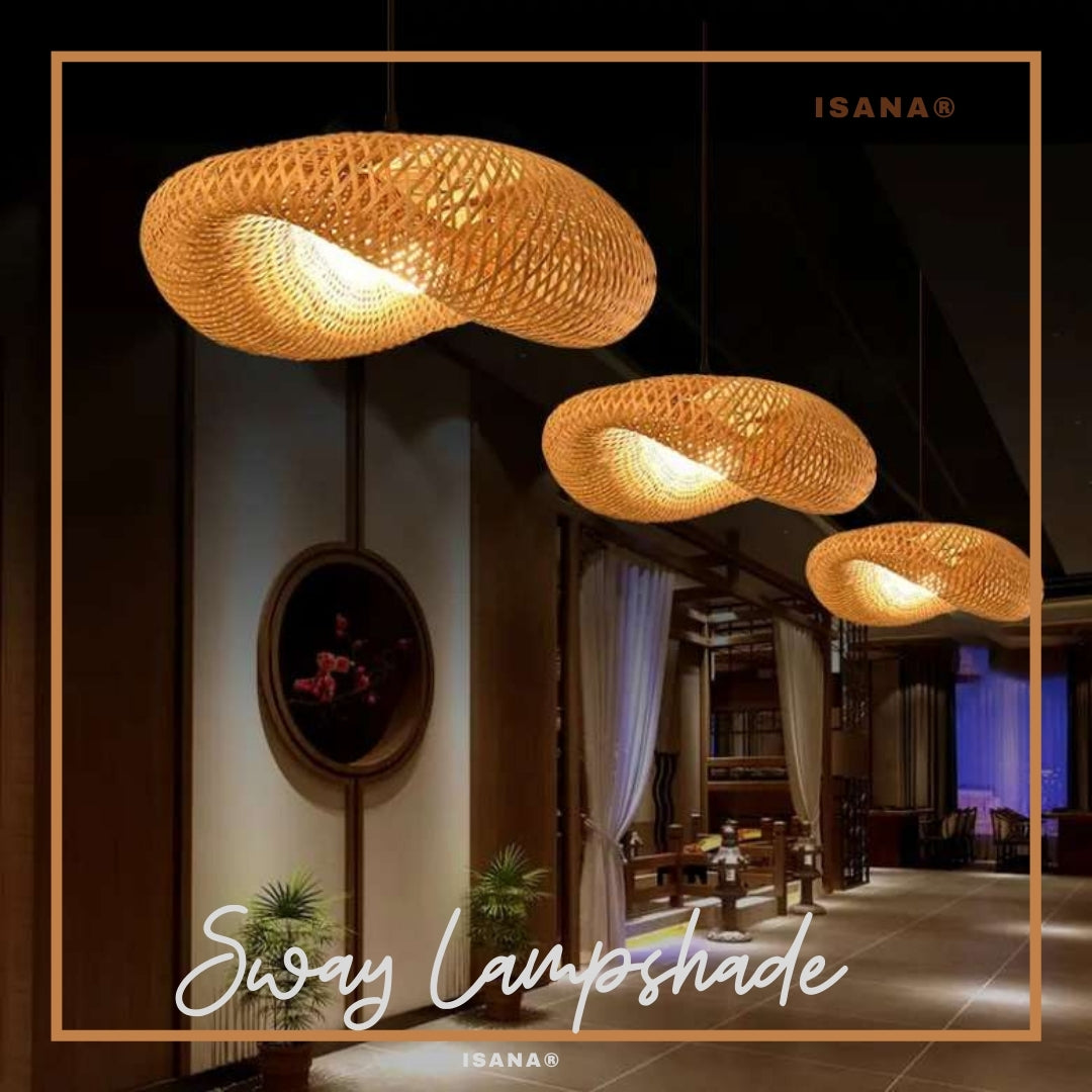 SWAY Shaped Lampshade (Without Electrical Accessories)