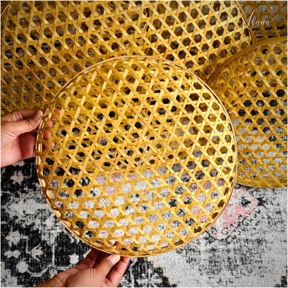STAR BAMBOO MAT LAMPSHADES