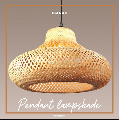 Hanging Natural Lampshade (Without Electrical Accessories)