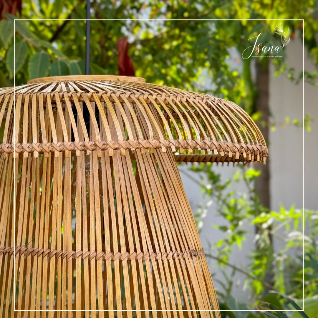 Rattan look Lampshade - (Without Electrical Accessories)
