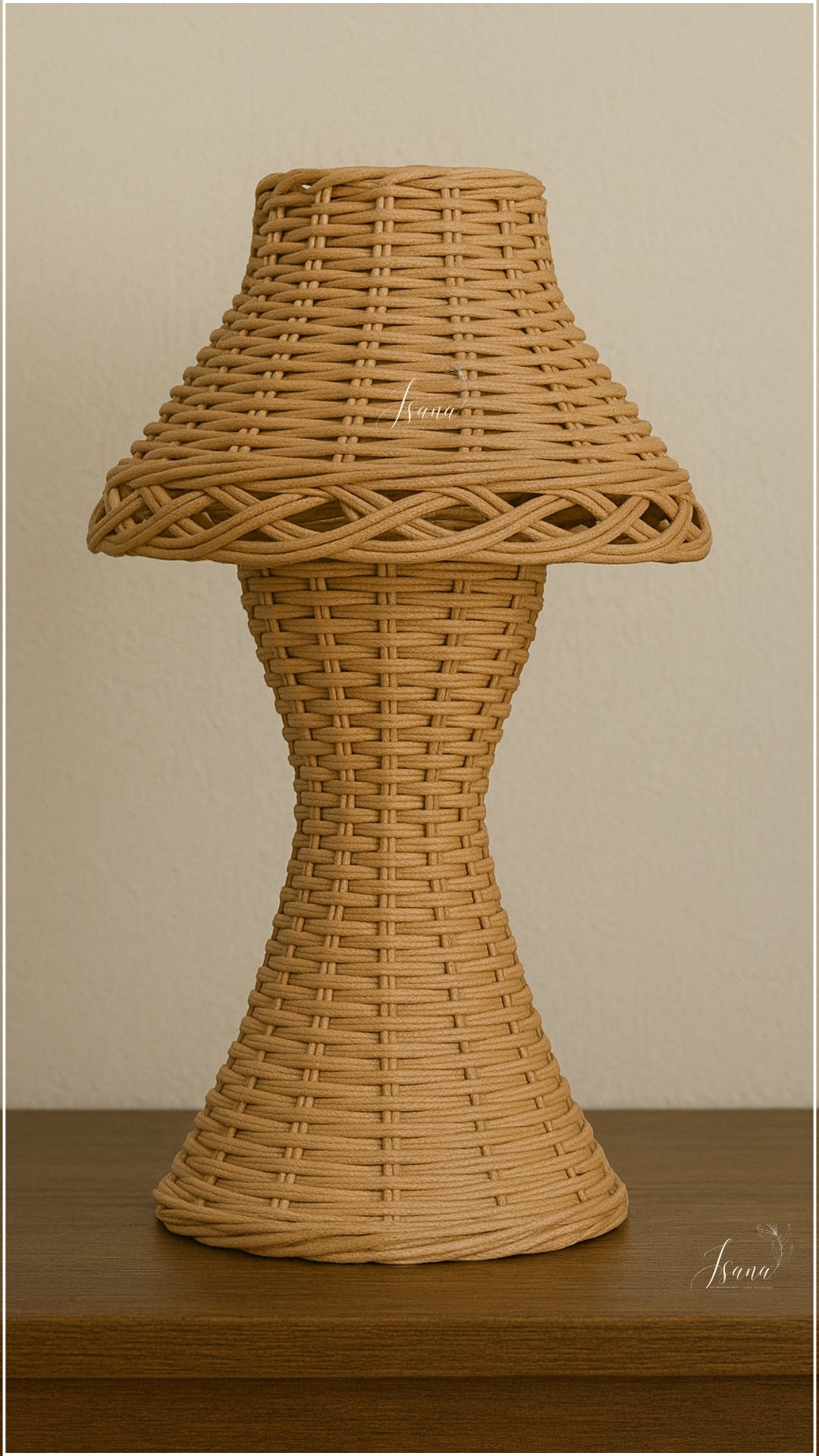 Cane Table Lampshade