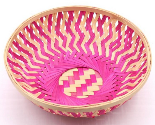 Neelaa Round Bamboo Basket