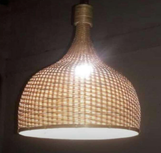 Hanging Natural Lampshade (Without Electrical Accessories)