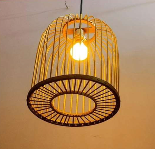 Rattan look Lampshade - (Without Electrical Accessories)