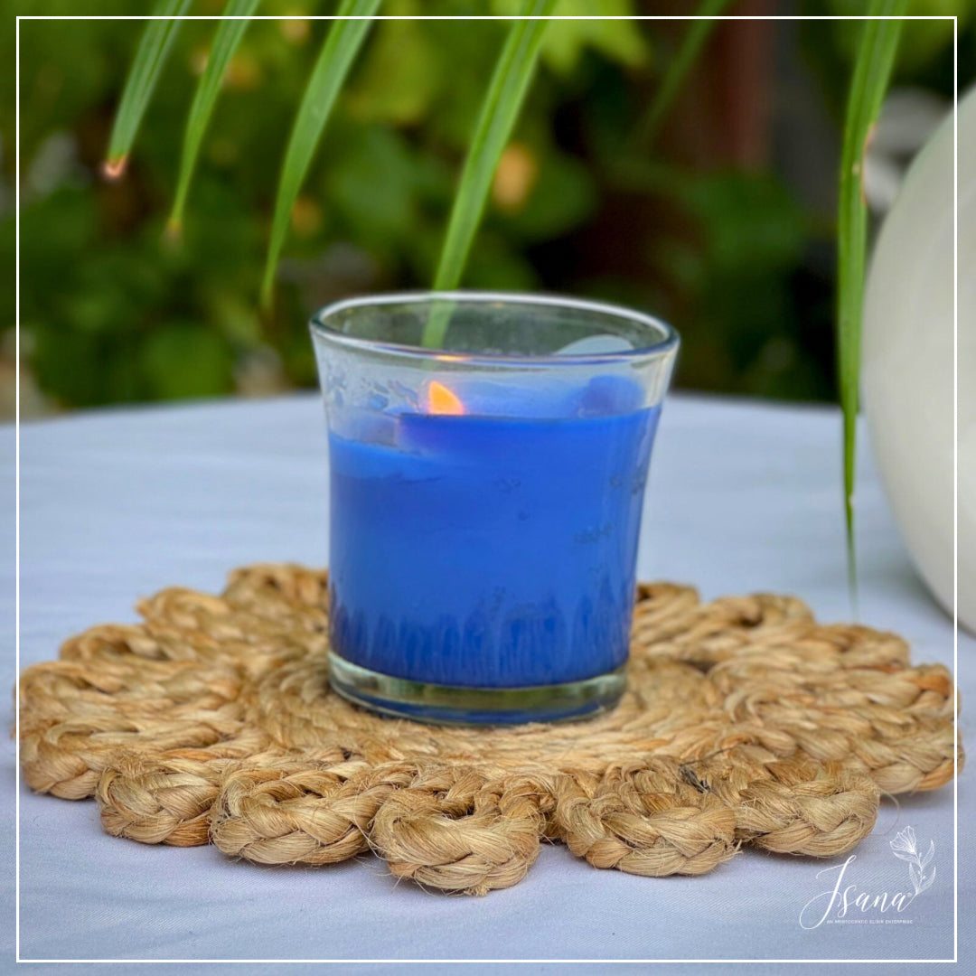 EarthTone Jute Coasters – 6" Handwoven Natural Beauty