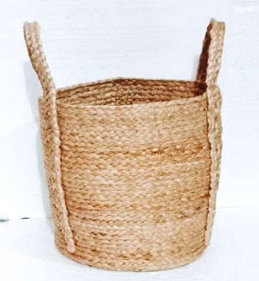 Planter - Natural with Outer Handles