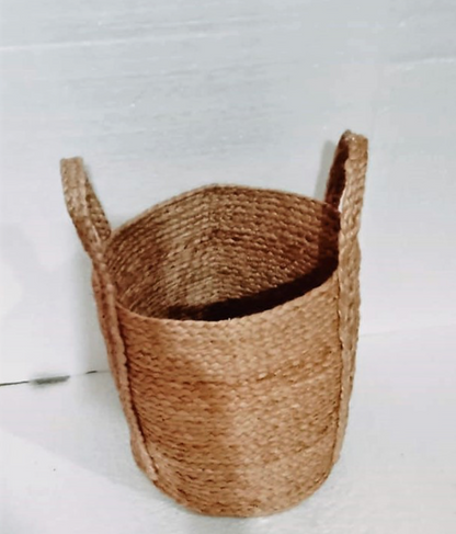 Planter - Natural with Outer Handles