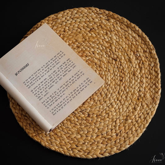 JuteHalo™ Round Jute Placemat