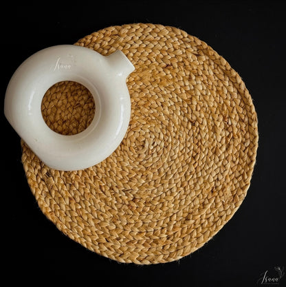 JuteHalo™ Round Jute Placemat
