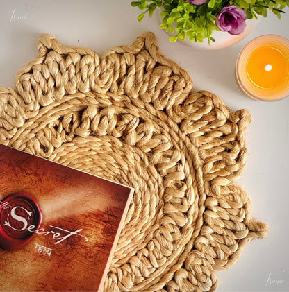 Mittika™ Round Jute Placemat