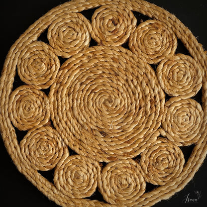 BhoomiLoop™ Round Jute Placemat