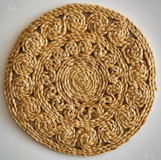 Krama™ Round Jute Placemat