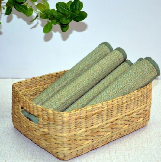 Kauna Grass Towel Tray – Handwoven Eco-Friendly Organizer