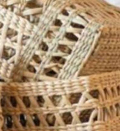 Kauna Grass Designer Tray – Handwoven Multipurpose Eco Tray