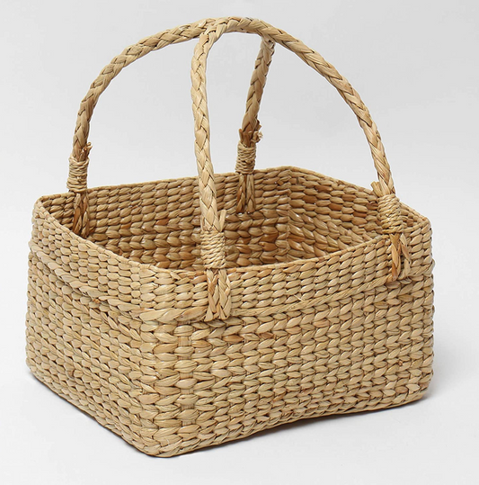 Kauna Grass Hamper Basket – Handwoven Multi-Use Basket