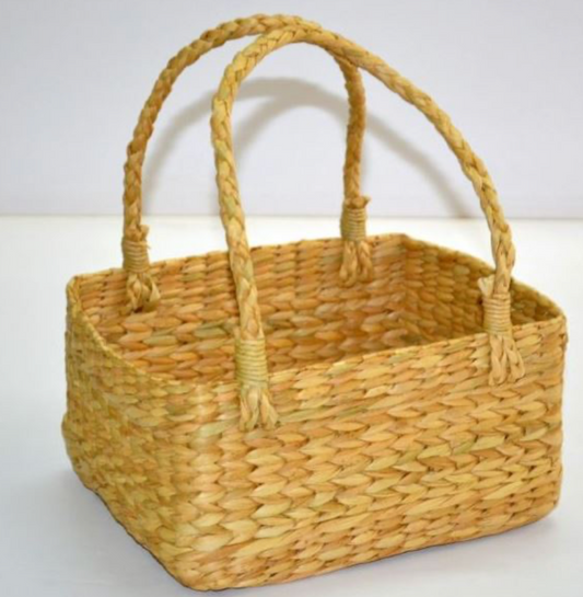 Kauna Grass Hamper Basket – Handwoven Multi-Use Basket
