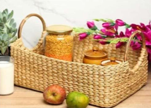 Kauna Grass Square Basket – Set of 3