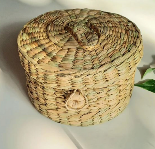 Kauna Bloom Round Storage Box