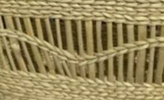 Kauna Classic Tote – Natural Handwoven Basket