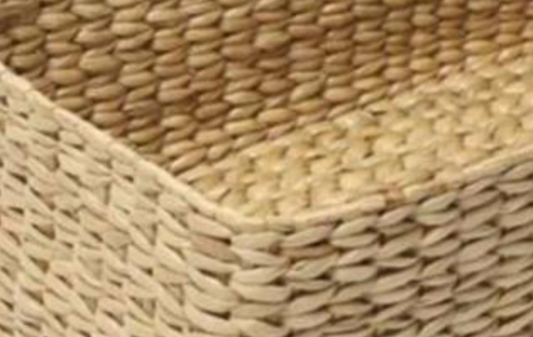 Kauna Grass Rectangular Utility Tray – Handwoven Eco-Friendly Organizer