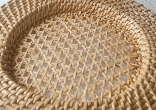 Cane Platter – Round | Hexagonal | Nonagonal