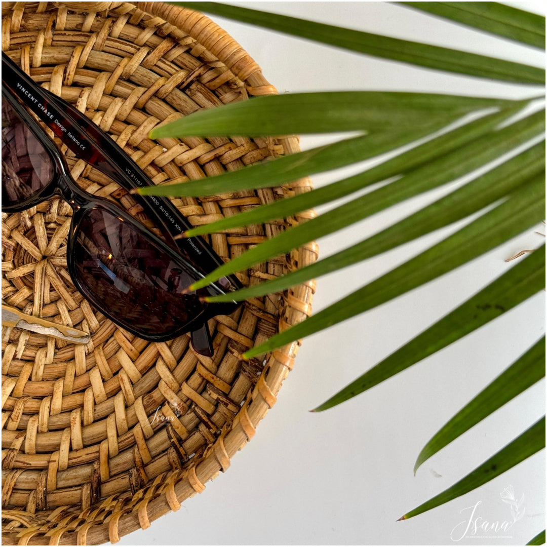 Cane Round Tray – Handwoven Elegance