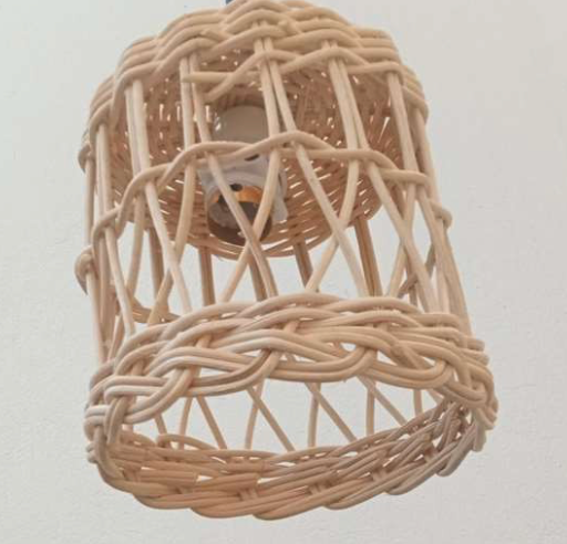 Cane Hanging Lampshade